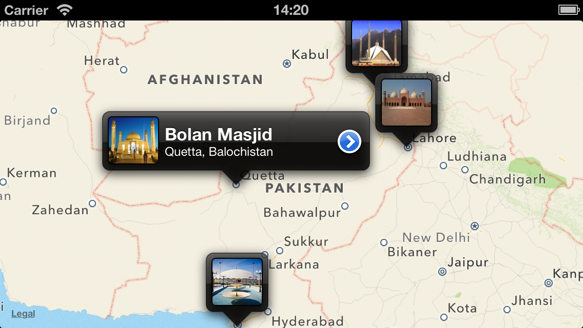 Thumbnail Based MapView Annotation